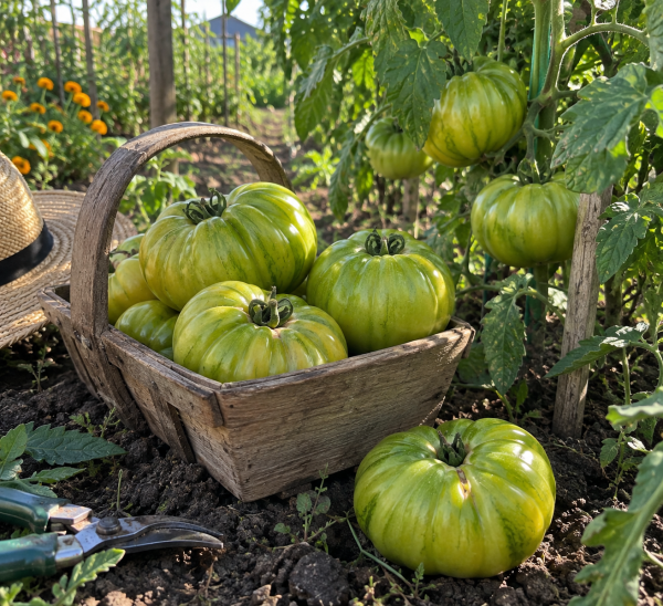 Tomate Aunt Ruby German Green semillas