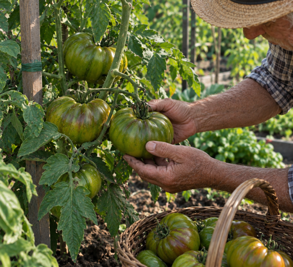 Tomate Cherokee Green semillas